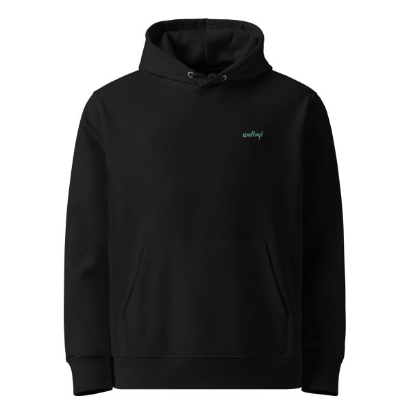 throwback hoodie black